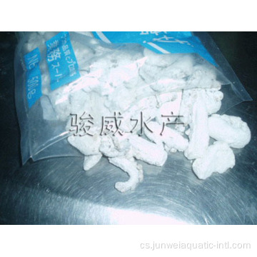 Čerstvé obalované chapadlo olihně